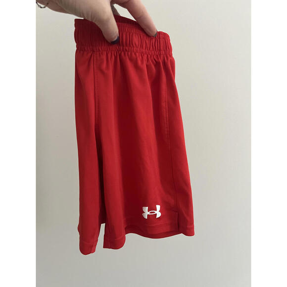 Under Armour Boys Youth Small Shorts HeatGear Bundle, Set of 2 Athletic Shorts - Picture 3 of 6